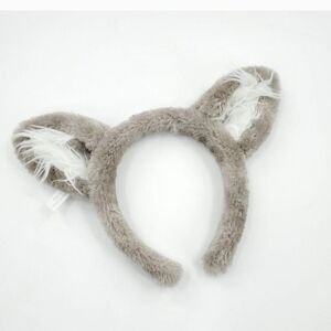 Great Wolf Lodge Wolf Headband Ears furry Halloween outfit accessory costume tan